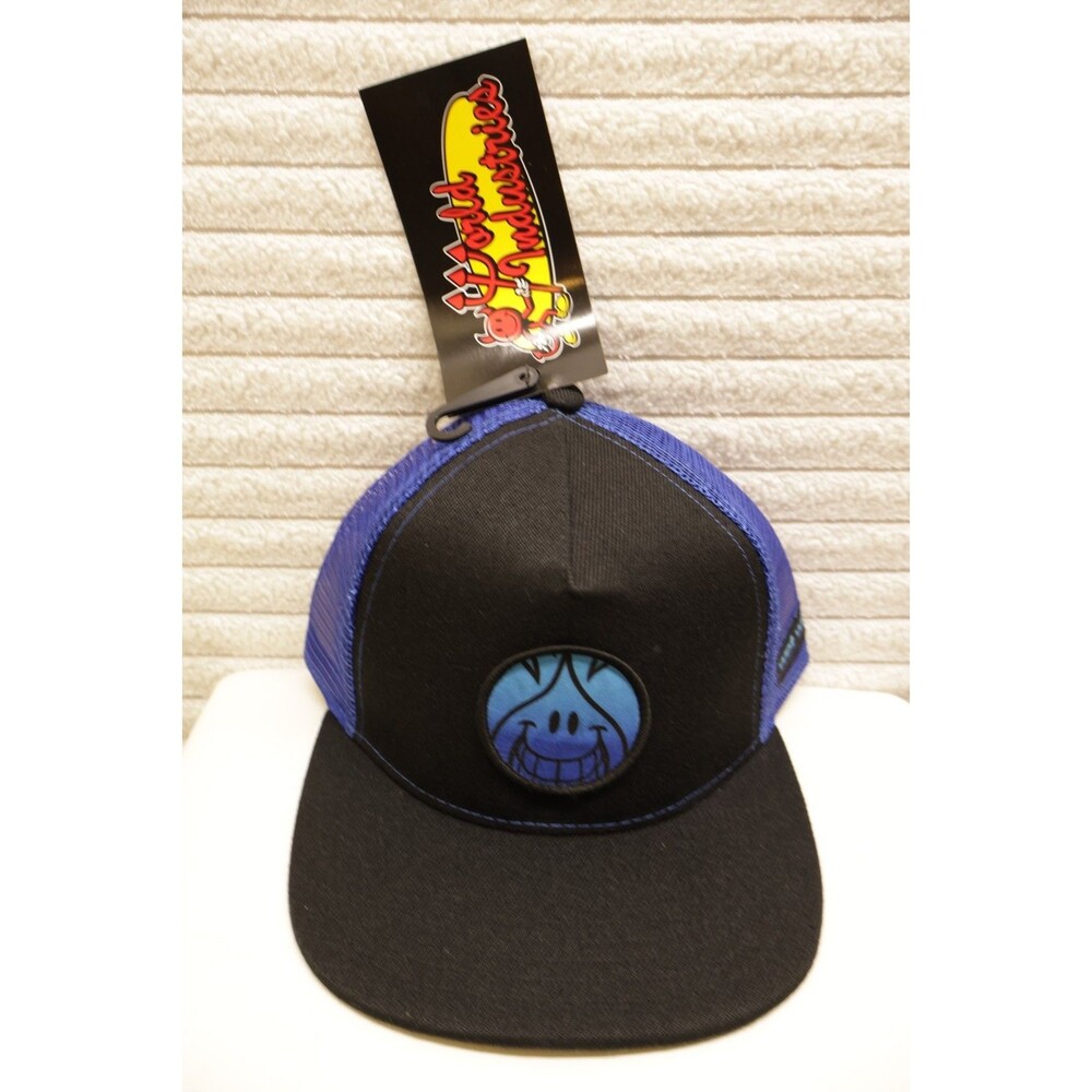 World Industries Wet Willy Boys Snapback Trucker Hat Royal Blue Original NWT